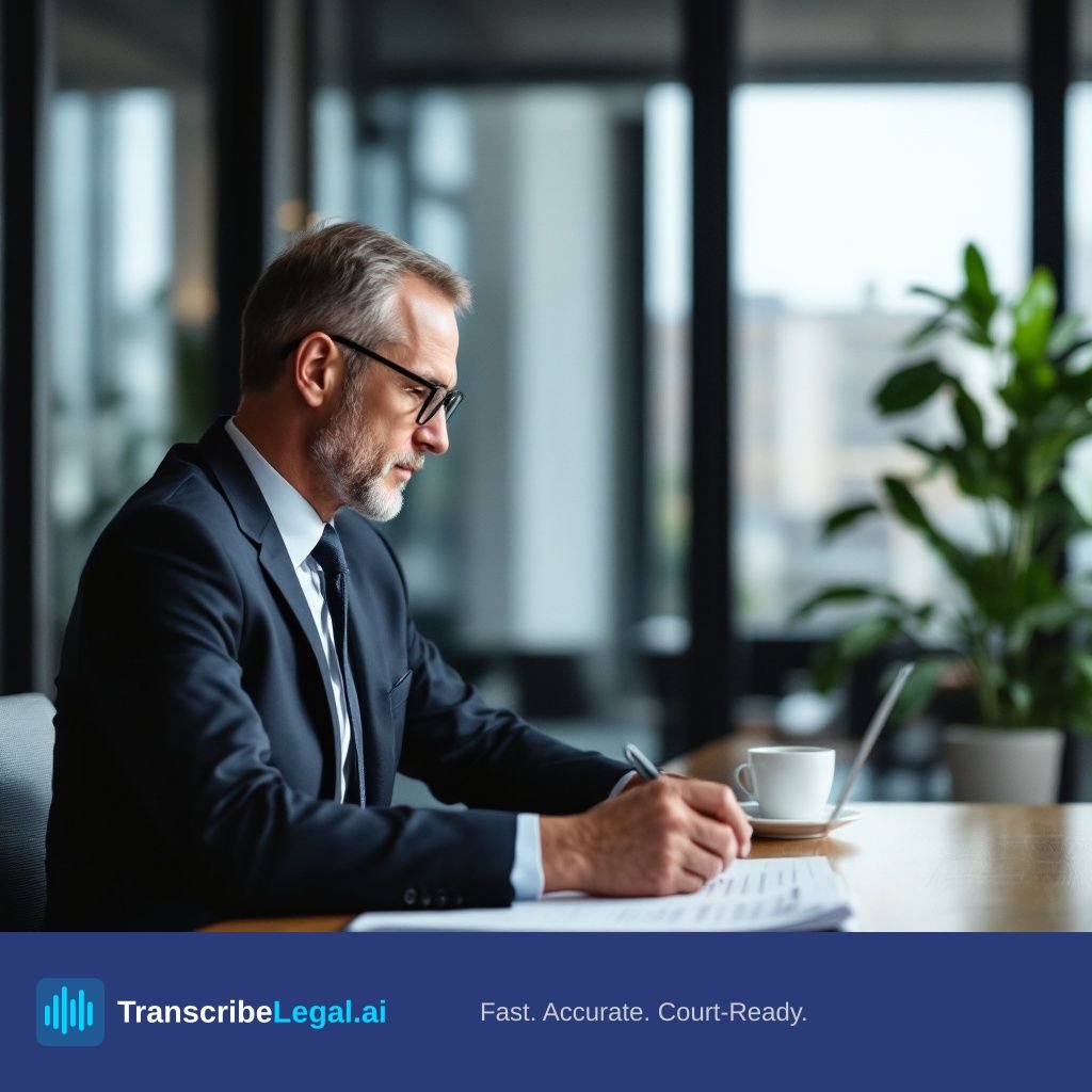 Arbitration Hearing Transcription: Accuracy Requirements & Best Practices