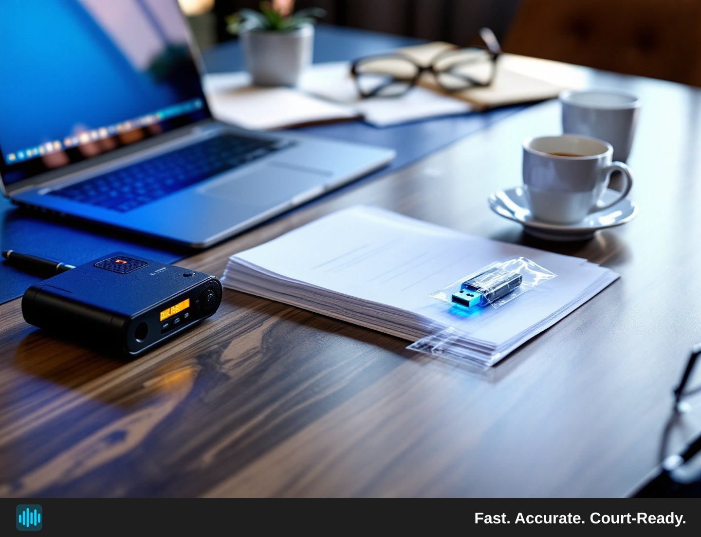 Chain of Custody for Digital Recordings: Protecting Transcript Admissibility