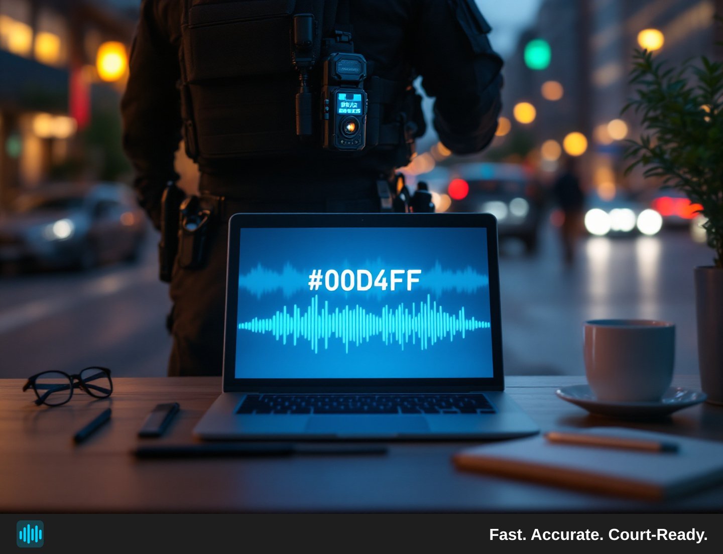Bodycam Transcription for Law Enforcement Agencies