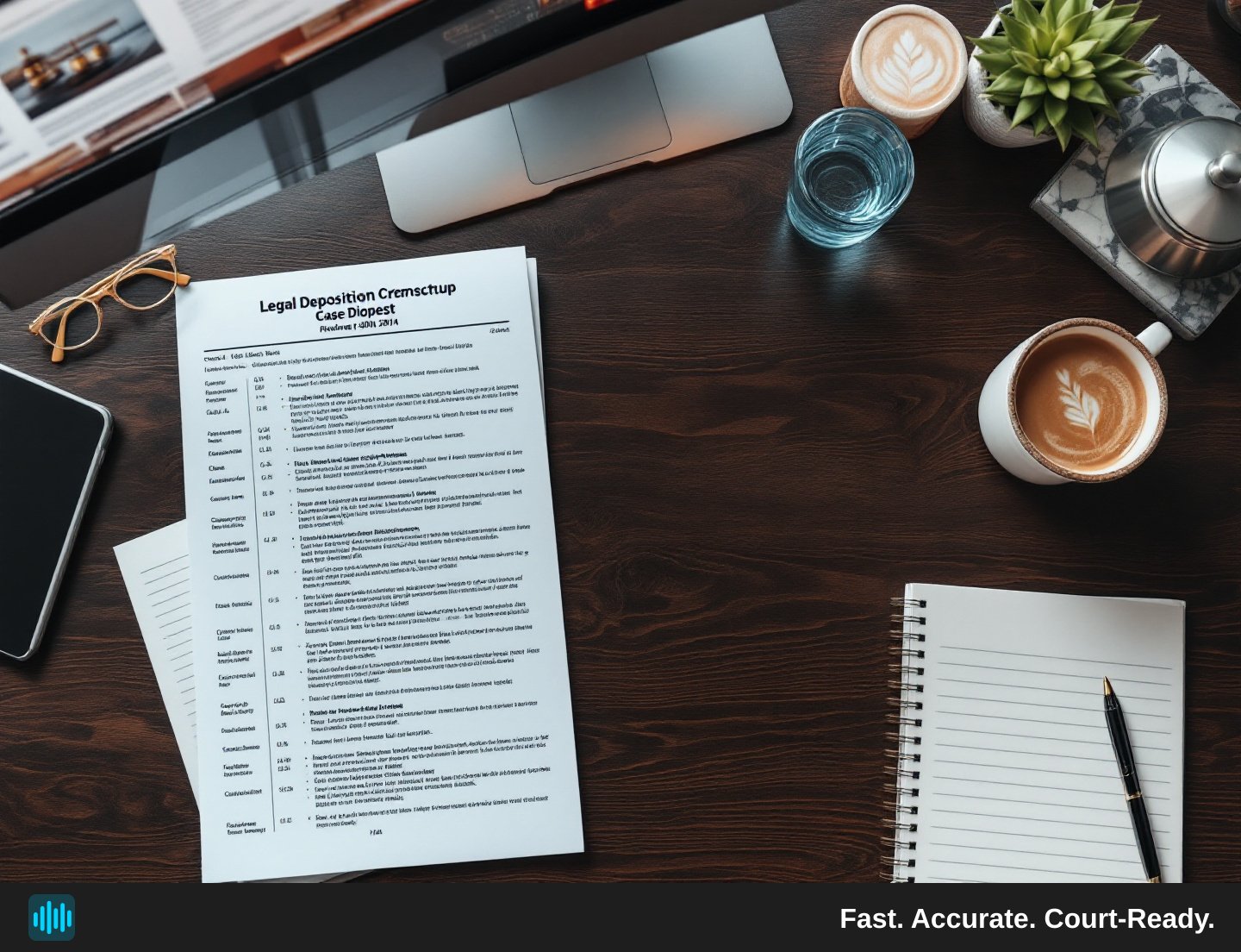 AI Deposition Summaries: Transcript to Case Digest